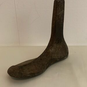 Antique Cast Iron Cobblers Shoe Form